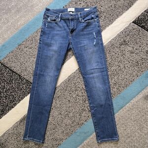 Frame Le Garcon Boyfriend Jeans In Lupine Grind, 26, Euc